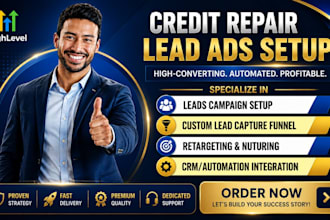 setup ads to generate leads for credit repair business, credit repair automation