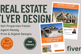 design professional real estate flyers that attract buyers