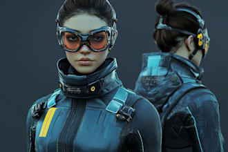 design original sci fi or fantasy characters