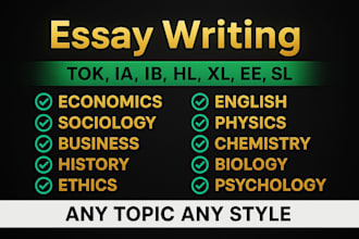 ib extended essay,tok exhibition,phy,chem,math,econ,cs,bio hl sl ia ee