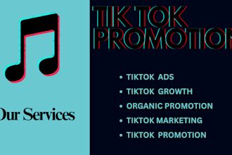do tiktok video promotion for organic growth like and views promote tik tok