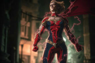 draw your very own superhero or villain in marvel style