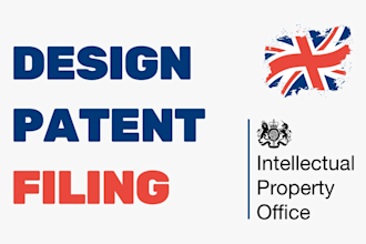 draft and file your design patent in the UK with drawing
