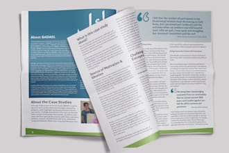 design professional bilingual brochures, books and printable