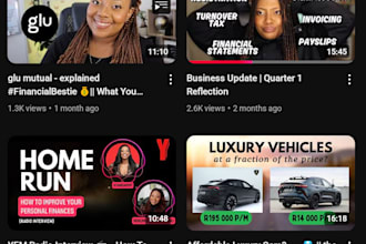 design youtube channel art and clickable video thumbnails
