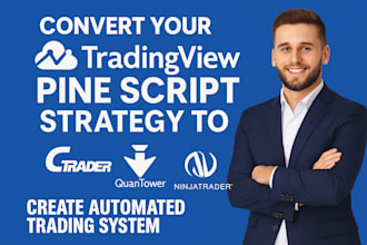 convert your tradingview pinescript strategy to ctrader, quantower, ninjatrader
