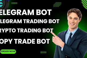 build automated telegram sol trading bot, copy pump fun ai arbitrage trading bot