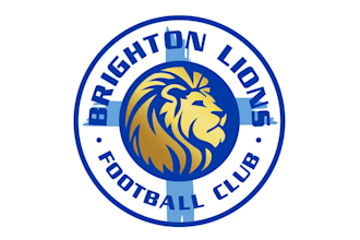 make awesome lion football club logo design