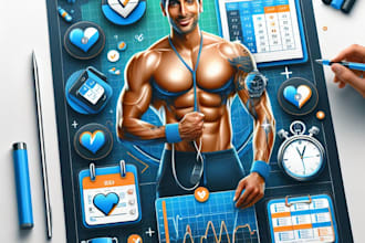 create a custom fitness plan with coaching support