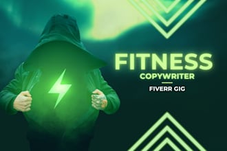 write high converting fitness copy for gym influencers and personal trainers