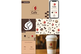 design a high end logo and complete brand style guide