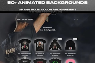 design clothing brand website streetwear y2k website clothing store 3d intro