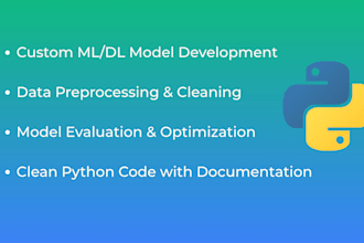 build a custom ai or machine learning model in python