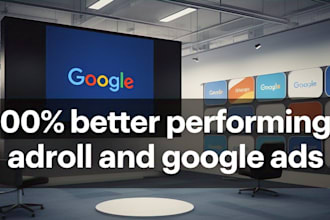 audit and redesign your underperforming adwords or adroll ads for better results