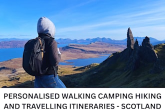 plan hiking itineraries and travel scotland guides
