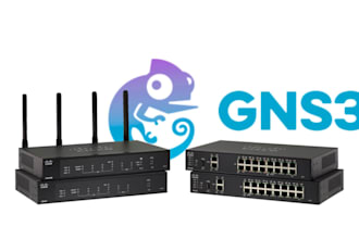 integrate cisco virtual router in gns3 with your physical network