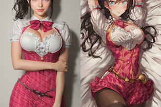 draw your anime waifu for you, or any character you want