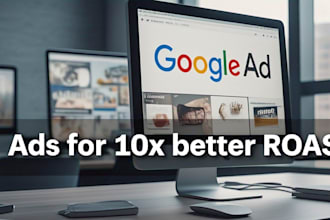 design adwords and adroll banner sets tailored to your industry