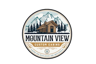create an awesome mountain, national park vintage logo for you