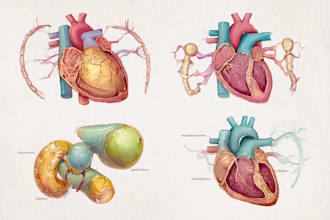 create medical illustrations for you