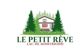 create a modern cabin logo design
