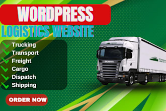 create logistics website, trucking, dispatch, freight broker, moving website