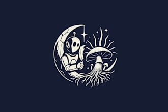 create author speculative fiction logo