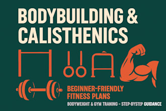 create a personalized bodybuilding and calisthenics workout plan for beginners