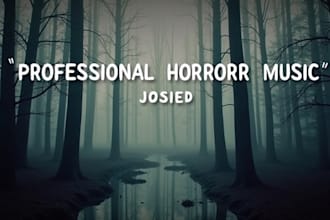 make ambient, cinematic, horror music for games, films, and podcasts