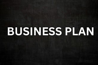 develop investor ready business plan, pitch deck, and financial plan