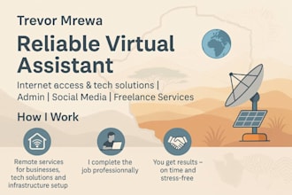be your reliable virtual assistant for admin and communication tasks