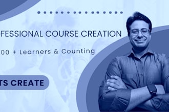 craft high impact scripts, slides, microlearning modules for your online courses