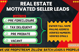 provide motivated sellers leads with skip tracing