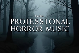 make ambient, cinematic, horror music for games, films, and podcasts