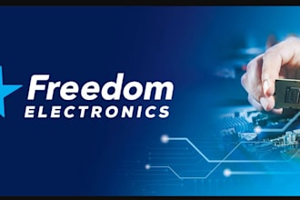 do eye catching electronics logo design for your business