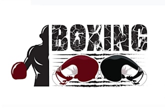 create boxing club logo design with fastest delivery