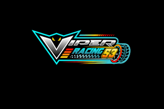 design race car team logo