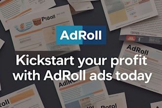 design professional adroll display ads for remarketing