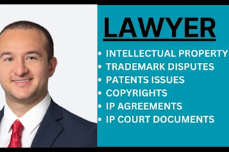 be your copyright, trademark, patent, and IP lawyer