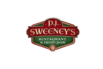 design traditional irish pub beer logo