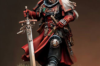 paint your 40k, aos, and other warhammer related miniatures