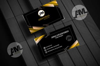 design professional business cards with logo and mockups