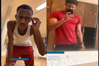 create weight gain plan, custom meals and workout program you ferst