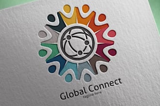 do a unique nonprofit community foundation organization and charity logo