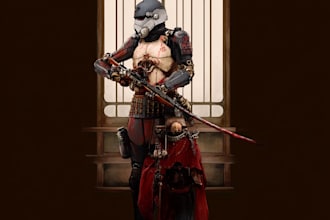 draw your star wars, warhammer 40k or starcraft character
