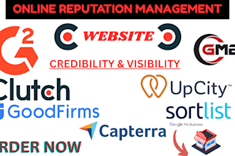 increase the repute of your website with clutch goodfirm g2 sorlist upcity
