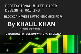 pro white paper writing elegant design
