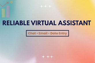 handle your chat support and data entry