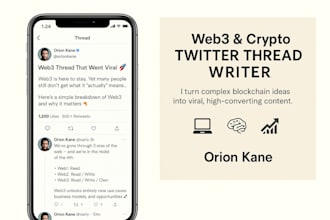 write web3 or crypto twitter threads
