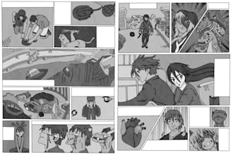 draw anime manga comic artist anime manga comic book illustration comic book art
